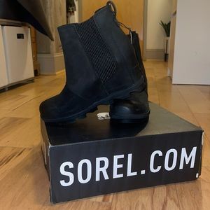 Sorel Joan of Arctic Wedges 7.5 Black NEW
